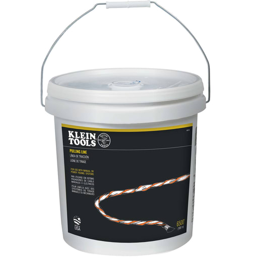 Klein Tool - Klein 56110 Pull Line w/Orange Tracer, 6500 Ft.