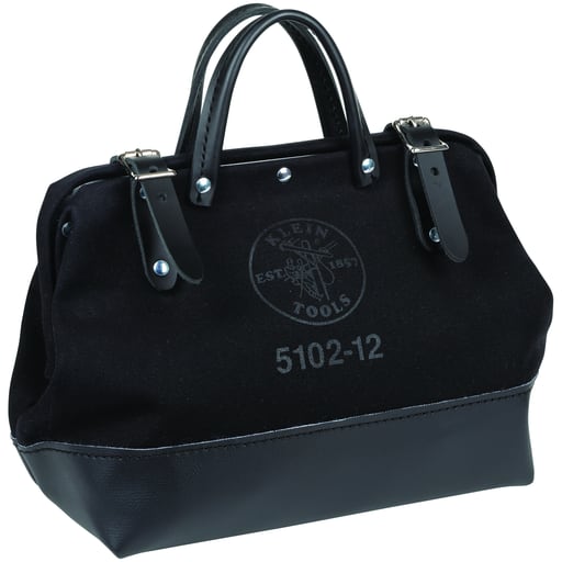 Klein Tool - KLEIN 510212BLK 12" Canvas Tool Bag