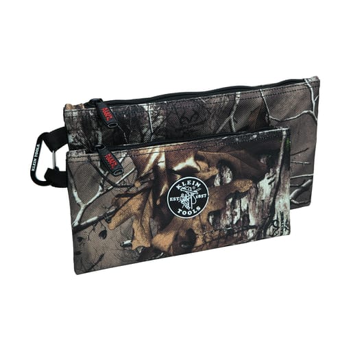 Klein Tool - Klein 55560 Camo Zipper Bags (2/pack)