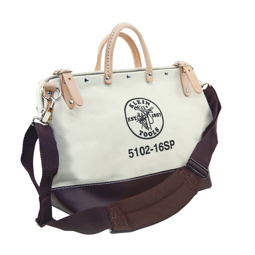 Klein Tool - Klein Tools 5102-16SP 16 Inch Deluxe Canvas Tool Bag