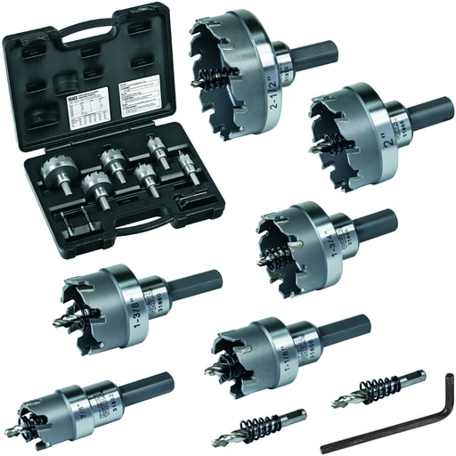 Klein Tool - Klein 31873 8pc Master Electrician's Hole Cutter Kit