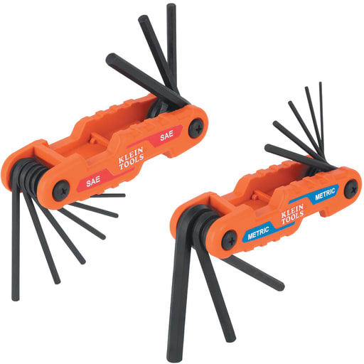 Klein Tool - KLEIN 70542 Compact Hex Key Set, SA