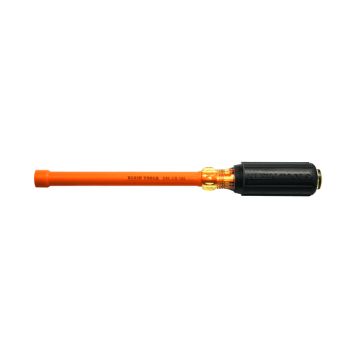 Klein Tool - Klein 646-3/8-INS 3/8" Insulated Nut Driver, 6" Hollow Shaft