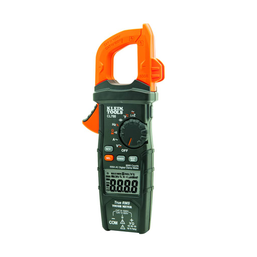 Klein Tool - Klein CL700 Digital Clamp Meter, AC Auto-Ranging TRMS, Low Impedance (LoZ) Mode