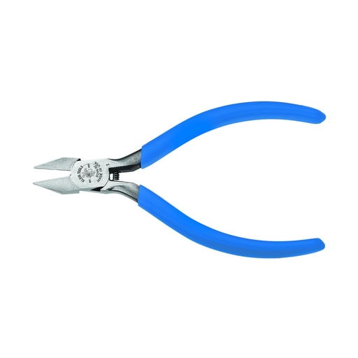 Klein Tool - Klein D244-5C Diagonal Cutting Pliers, Electronics, Pointed Nose, Narrow Jaw, 5"