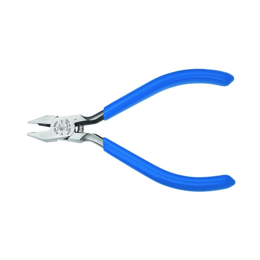 Klein Tool - Klein D230-4C Diagonal Cutting Pliers, Electronics Nickel Ribbon Wire Cutter, 4"