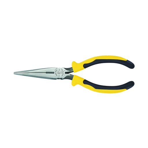Klein Tool - Klein J203-7 7" Journeyman™ Long-Nose Pliers, Side-Cutters