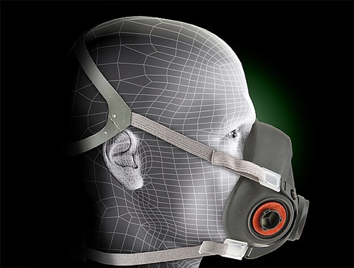 3M - 3M 7000001934 3M™ Half Facepiece Re