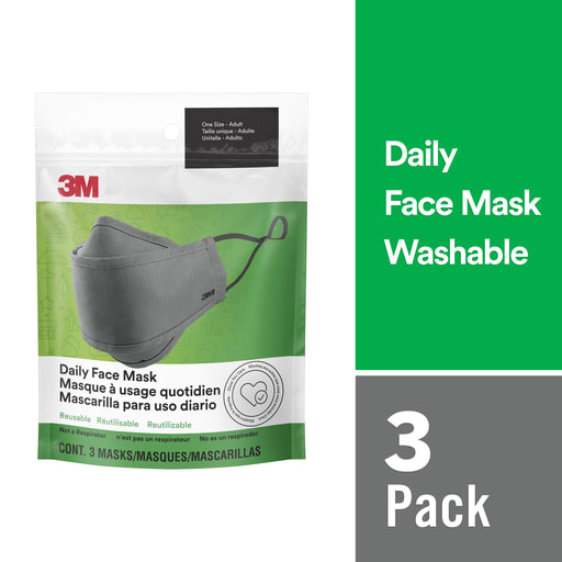3M - MMM RFM100-3 REUSABLE DAILY FACE MASK SOLD IN 3-PK