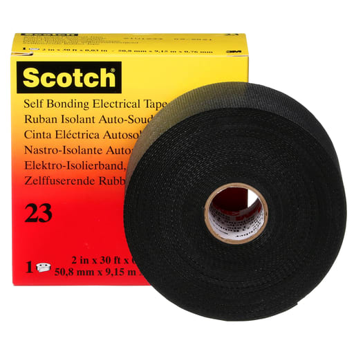 3M - 3M Electrical 23-2"x30FT Black Ethylene Propylene Rubber Splicing Tape