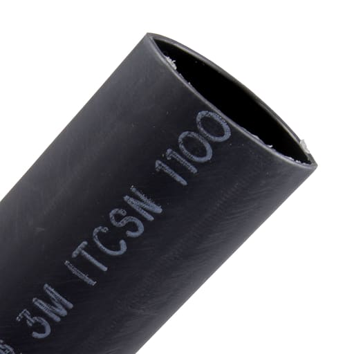 3M - 3M ITCSN-1100-48"-Black-5 (7000132380) Heat Shrink Heavy-Wall Cable Sleeve, 2-4/0 AWG, Expanded/Recovered I.D. 1.10"/0.37", 48" Length, Black (5pcs/Case)