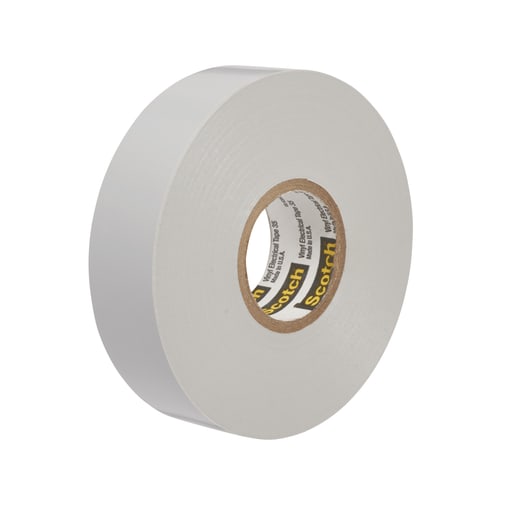 3M - 3M 35-1/2X20FT-GY #35 Scotch® Vinyl Electrical Tape, Professional Grade, 7mil, 1/2" x 20ft - GRAY (7000132640)