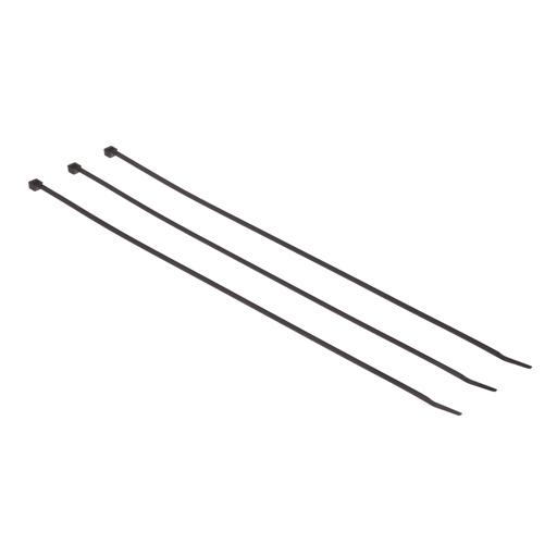 3M - 3M CT15BK50-C 100/Bag 15 Inch Black 50 lb Cable Tie