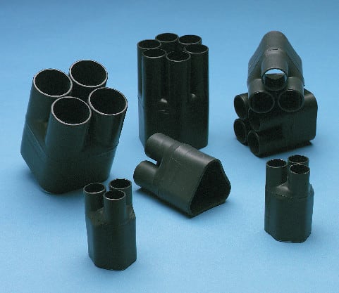 3M - 3M HDBB-345-1-250 Heat Shrink Heavy Duty Breakout Boots