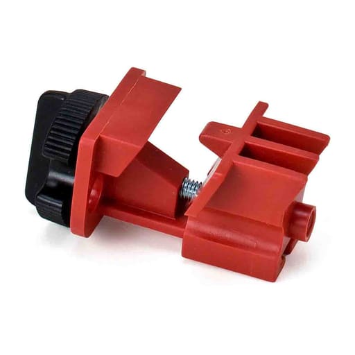 Brady Corporation - Brady 66321 Universal Multi-Pole Breaker Lockout, 1.05" H x 1.25" W x 2.25" D, Red