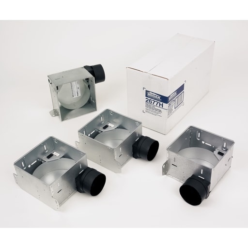 Nutone - Broan 2677H Size 8 x 8-1/4 x 5-3/4 Inch 100 W Ventilation System Housing Pack