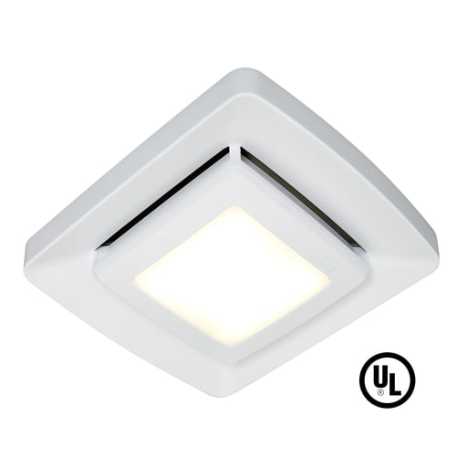 Nutone - BRO FG500NS NUTONE LED LIGHTED GRILLE UPGRADE FOR BATHROOM VENTILATION FANS SINGLE PACK