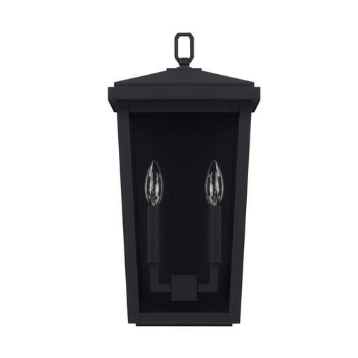 Capital Lighting - CLF 926222BK 2 LIGHT OUTDOOR WALL LANTERN