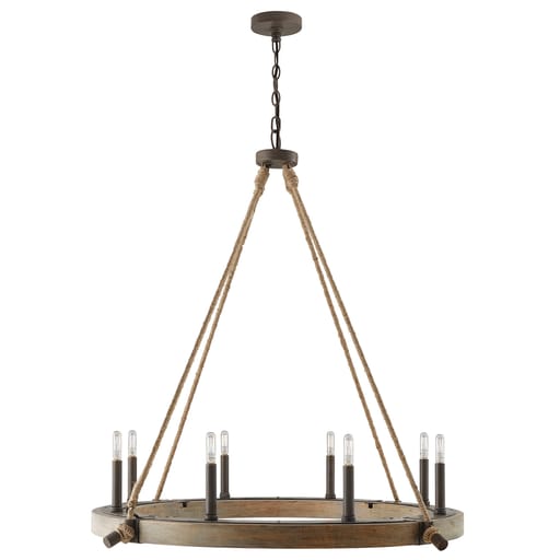 Capital Lighting - CLF 429681NG 8 LIGHT CHANDELIER