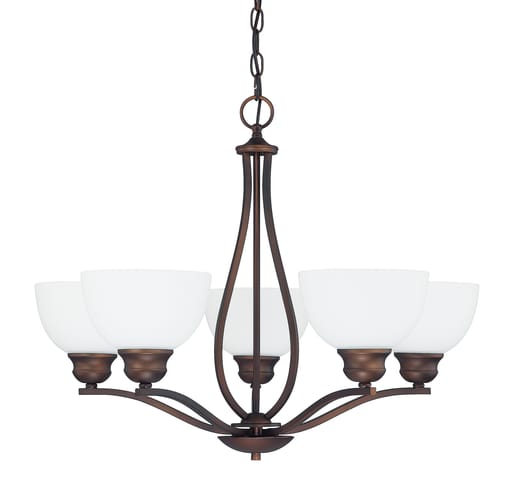 Capital Lighting - CLF 4035BB-212 5 LIGHT CHANDELIER STANTON