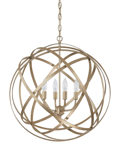 Capital Lighting - CLF 4234WG 4 LIGHT PENDANT AXIS