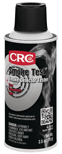 CRC Industries, Inc. - CRC 1003204 (02105) Smoke Test® Brand Smoke Detector Tester, 2.5 Wt Oz