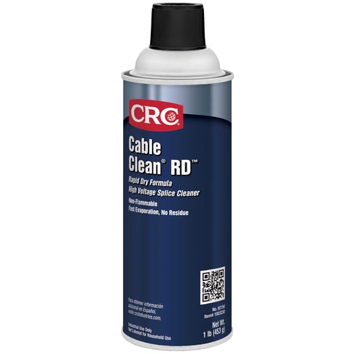 CRC Industries, Inc. - CRC 1003229 (02150) Cable Clean® RD™ High Voltage Cleaner (Rapid Dry), 16 Wt Oz