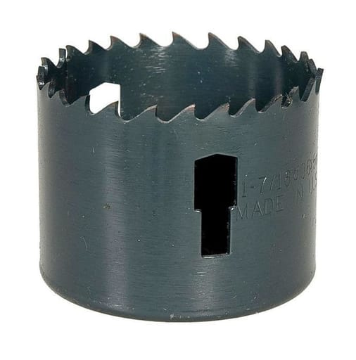Greenlee Textron - Greenlee 825-1-1/2 1-1/2" Bi-Metal Hole Saw, 1-5/8" Deep