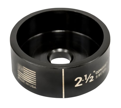 Greenlee Textron - Greenlee 1430AV 2-7/8" Mild Steel Round Knockout Punch Die