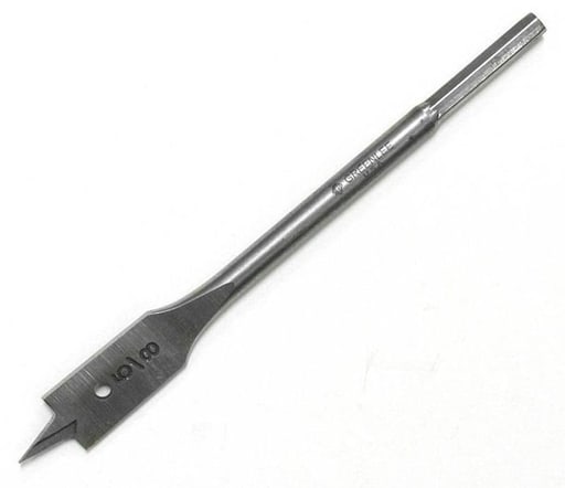Greenlee Textron - Greenlee 33A-5/8 6-1/4" Forged/Heat Treated Hex-Shank Solid Wood Spade Bit