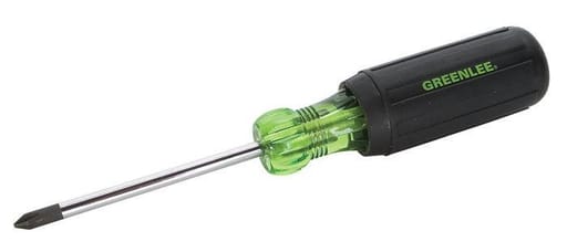 Greenlee Textron - Greenlee 0153-31c Screwdriver,Phillips #1x3"