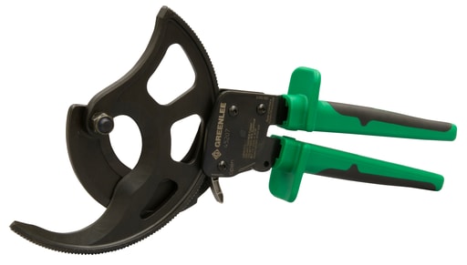 Greenlee Textron - Greenlee 45207 11" 750 MCM Copper Ratchet Cable Cutter