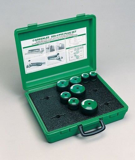 Greenlee Textron - Greenlee 859-4 2 to 4" PVC Plug Set