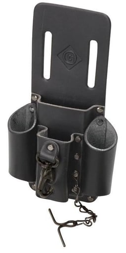 Greenlee Textron - Greenlee 0258-14 4-Pocket Leather Heavy Duty Tool Pouch