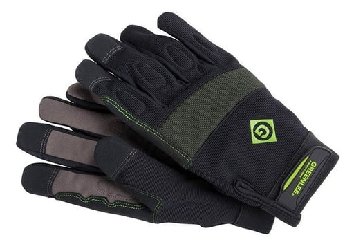 Greenlee Textron - Greenlee 0358-13L 13 Inch L Lycra Black Handyman Safety Gloves