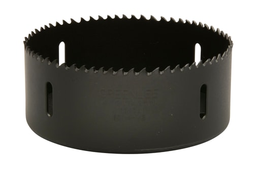 Greenlee Textron - Greenlee 825-4-1/2 4-1/2" Bi-Metal Hole Saw, 1-5/8" Deep