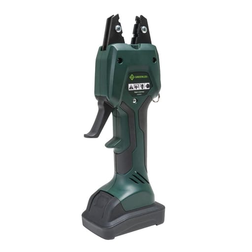 Greenlee Textron - Greenlee EK50ML12011 1.5 Ton Crimper (12mm Jaw), with Battery and 110 Volt Charger