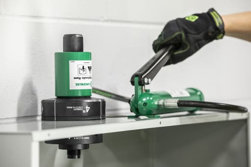 Greenlee Textron - Greenlee 746A Ram-Hydraulic Knockout