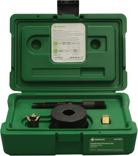 Greenlee Textron - Greenlee Ks-Pb22 Pushbutton Set 22.5mm