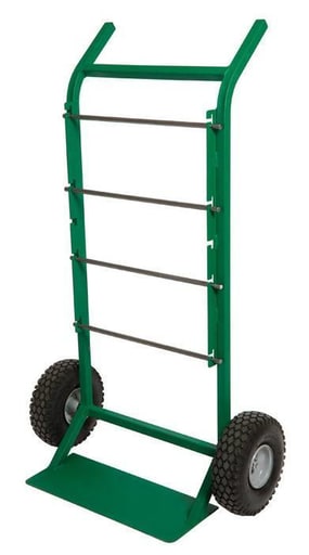 Greenlee Textron - Greenlee 9505 4000ft 10 AWG Wire 28-1/4 x 48" Movable Hand Truck/Wire Cart Caddy