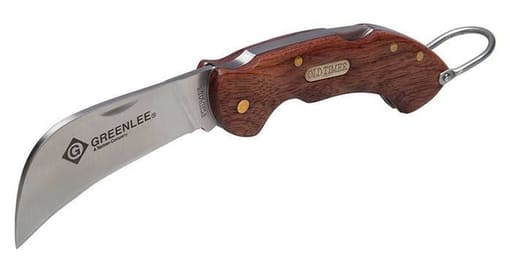 Greenlee Textron - Greenlee 0652-28 2.63" 440C Stainless Steel Folding Hawkbill Pocket Knife