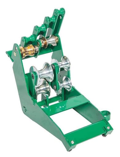 Greenlee Textron - Greenlee 01323 1/2"- 2" IMC, Rigid Roller Support for 555 Classic