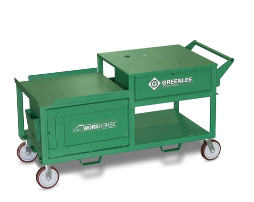 Greenlee Textron - Greenlee WK100 Workhorse Bending Threading Station