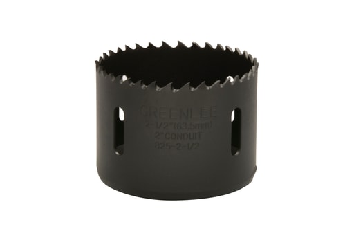 Greenlee Textron - Greenlee 825-2-1/2 2-1/2" Bi-Metal Hole Saw, 1-5/8" Deep