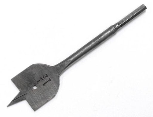 Greenlee Textron - Greenlee 33A-1-1/2 6-1/4" Forged/Heat Treated Hex-Shank Solid Wood Spade Bit
