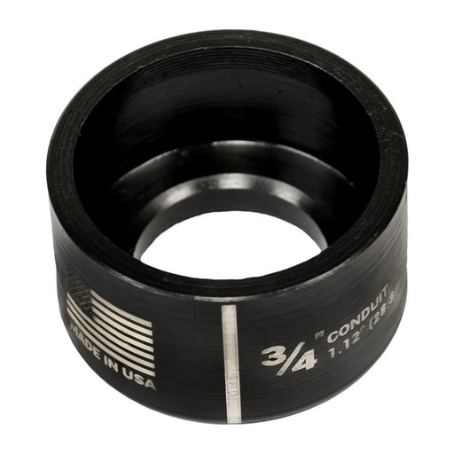 Greenlee Textron - Greenlee 124AV 1-1/8" Mild Steel Round Knockout Punch Die