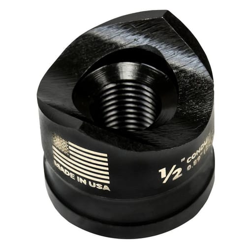 Greenlee Textron - Greenlee 121AV 0.875" Conduit Round Knockout Punch