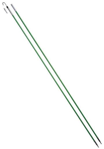 Greenlee Textron - Greenlee 540-24 Clear Plastic Bullet Nose and J-Hook Short Fishing Rod