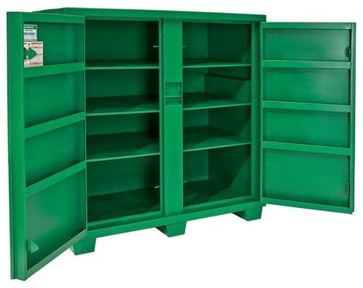 Greenlee Textron - Greenlee 5760TD 60 x 30 x 56" 59.3 Cubicft Hinged/Recessed/Concealed Lock Utility Cabinet