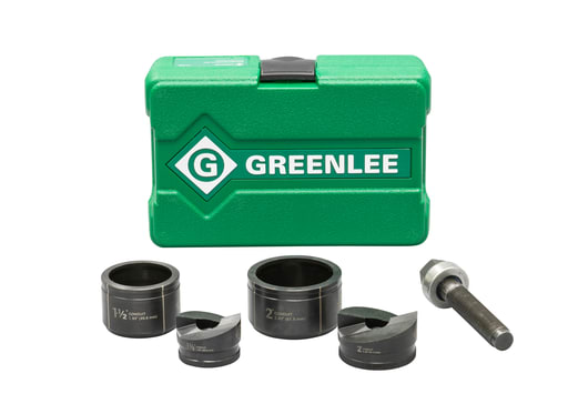 Greenlee Textron - Greenlee 7237BB 1-1/2 to 2" Manual Knockout Punch Driver Kit
